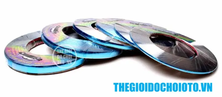 Cuộn Nẹp Dán Viền Xe Ô Tô, Dán Viền Inox Ô Tô