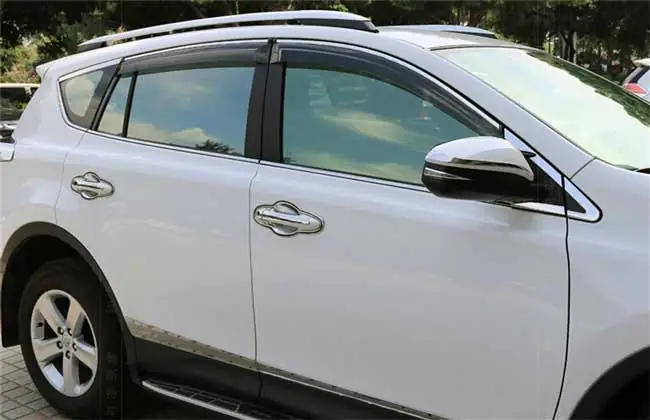 Nẹp Chân Kính Cho Xe Toyota Rav4 - Điểm Nhấn Sang Trọng - Cá Tính