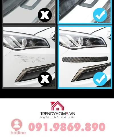 Nẹp Nhựa Xe Ô Tô