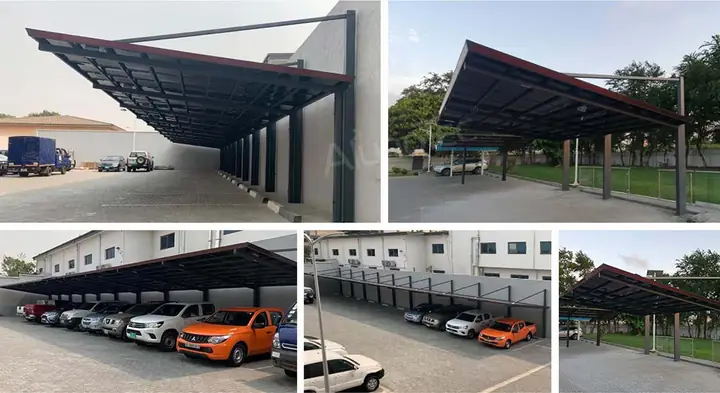 Tấm Nhựa Lợp Mái Nhà Để Xe Xuyên Sáng Chống Nóng