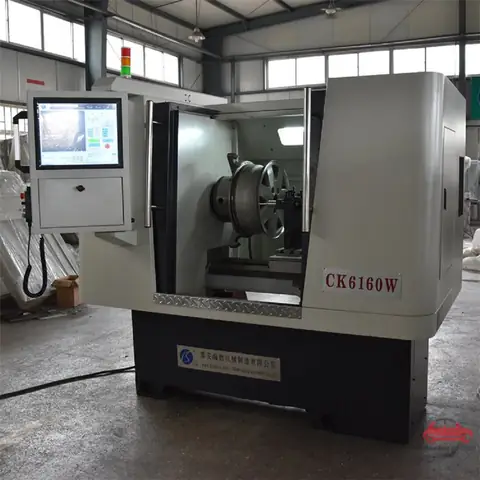 Thông Số Kỹ Thuật Của Máy Phay Mâm Phay La Zăng Ô Tô Cnc Haishu Ck6160w Trung Quốc