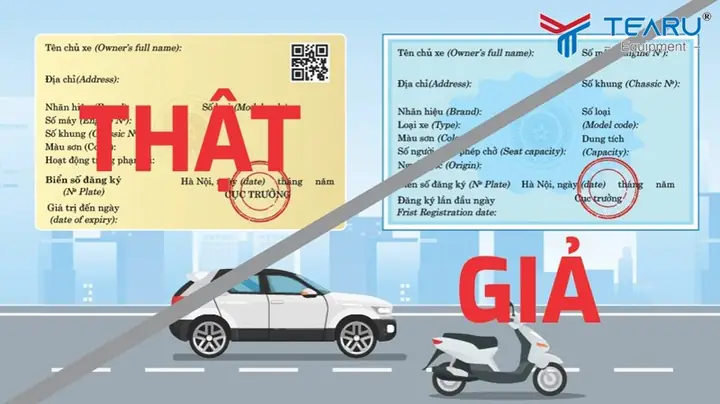 Cách Nhận Biết Giấy Đăng Ký Xe Thật Và Giả Chính Xác Tuyệt Đối