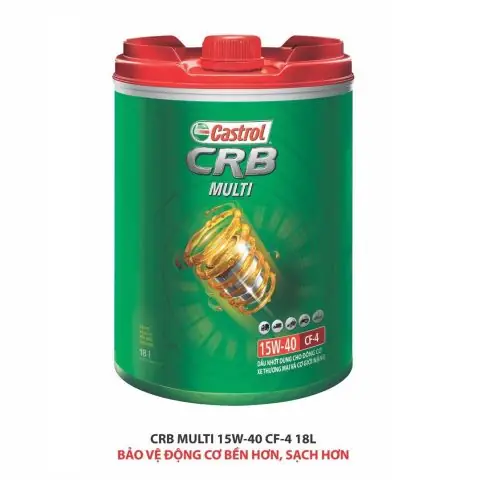 Nhớt Castrol Crb 15w40 Là Gì Và Các Đặc Tính Kỹ Thuật Nổi Bật
