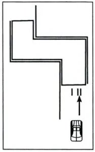 Bài Thi Qua Vệt Bánh Xe Và Đường Hẹp Vuông Góc ( Kỹ Thuật Lái Xe Qua Hàng Đinh)