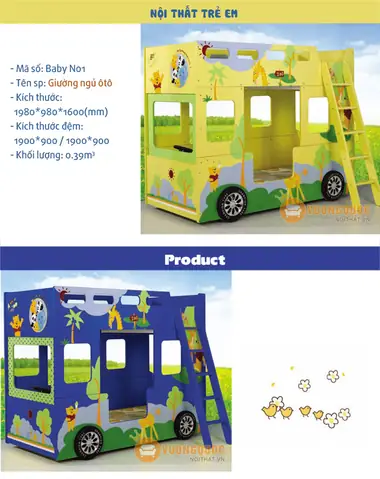 Giæ°á»ng Táº§ng Ã´ Tã´ Bus Äã¡ng Yãªu Baby N01 Cã³ Cã¡c Æ°u Äiá»m Sau: