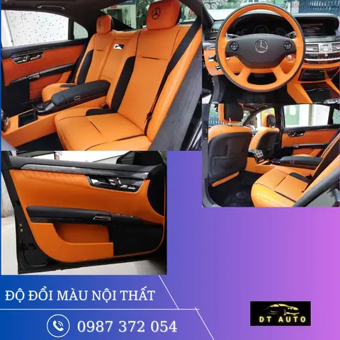 Tham Khảo Mẫu Độ Đổi Màu Nội Thất Ô Tô Tại Thủ Đức, Liên Hệ Zalo Dtauto Gửi Đến Những Thước Phim Đổi Màu Trực Tiêp Siêu Bắt Mắt, Siêu Phong Cách.