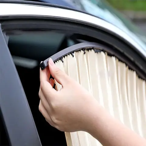 Rèm Che Nắng Ô Tô Audi Chất Liệu Vải Truyền Thống