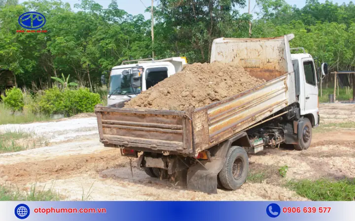 Bí Kíp Chọn Mua Xe Ben Chở Đất Phù Hợp