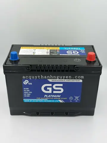 Bình Ắc Quy Xe Lexus Lx570: Gs Mf 105d31l (12v-90ah)