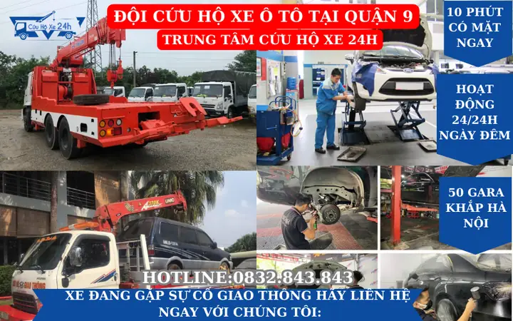 Dịch Vụ Đội Cứu Hộ Xe Ô Tô Tại Quận 9 24 24 Ngày Đêm Lưu Động, Dịch Vụ Đội Cứu Hộ Giao Thông Tại Quận 9 24 24 Ngày Đêm Lưu Động