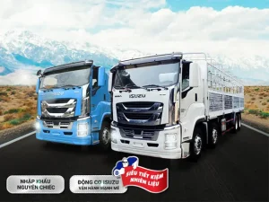 Xe Tải Isuzu 4 Chân