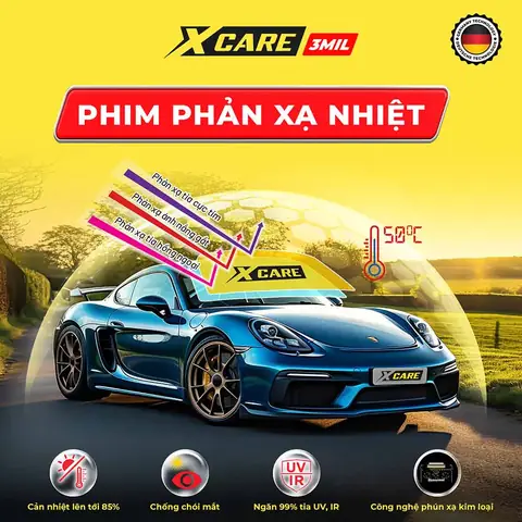 Phim Cách Nhiệt Ô Tô X-care