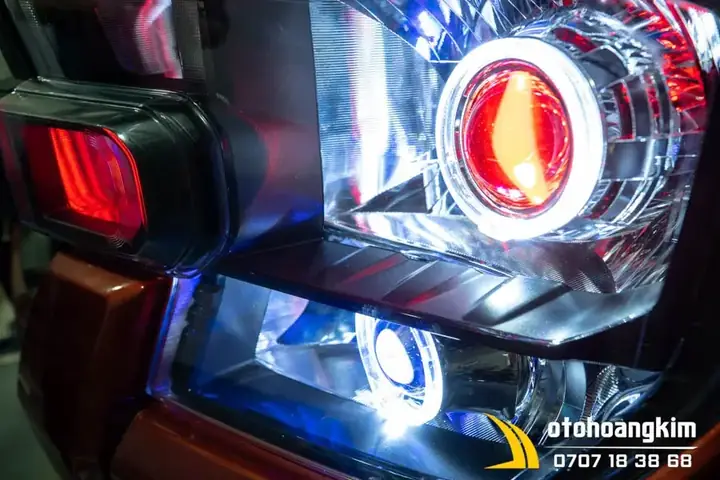 Độ Đèn Pha Nguyên Cụm Cho Ranger