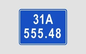 Biển Số Xe Màu Xanh