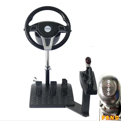 Vô Lăng Victor 1 Kèm Cần Số Tư Động D - P - N - R Học Lái Xe Mô Phỏng