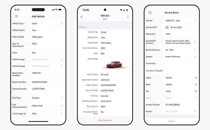 Ứng Dụng Quản Lý Xe Miễn Phí Zoho Creator