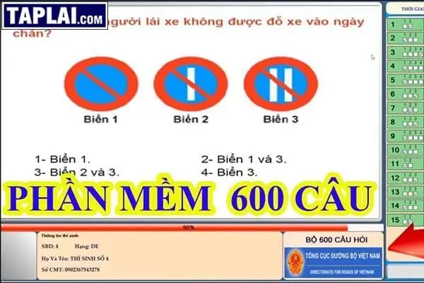 Nội Dung 600 Câu Hỏi Lý Thuyết Trong Phần Mềm Thi Lái Xe B2 Trên Máy Tính Bao Gồm Những Gì?