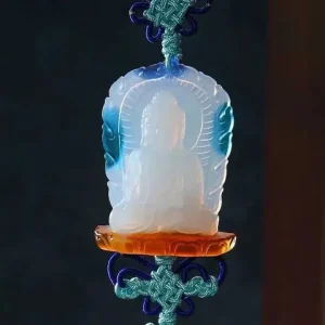 Đôi Nét Dây Treo Xe Ô Tô Phật A Di Đà – Mã Dtot 002