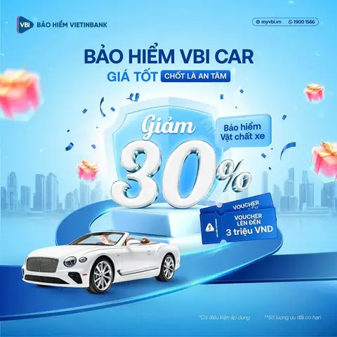 Vbi Mở Đại Tiệc Megasale: Giảm Tới 30% Các Sản Phẩm Bảo Hiểm