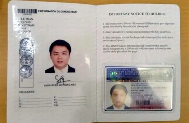 Bằng Lái Xe Ô Tô Quốc Tế Là Gì?