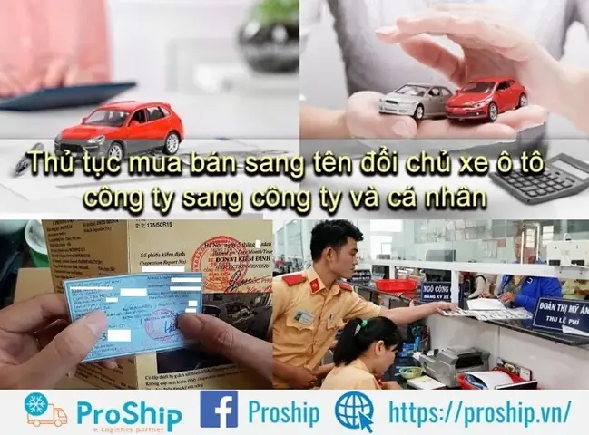 Thủ Tục Sang Tên Xe Ô Tô Khác Tỉnh
