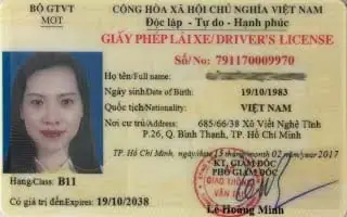 Học Lái Xe B1 Bao Tiền ? Giá Học Bằng Lái Xe B1 ?