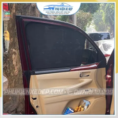 Nguyên Liệu Sản Xuất Rèm Che Nắng Ô Tô Theo Xe Lexus Lx570