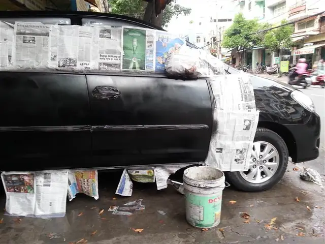 Phủ Nano Xe Máy - Xe Ô Tô Bảo Vệ Màu Sơn Xe