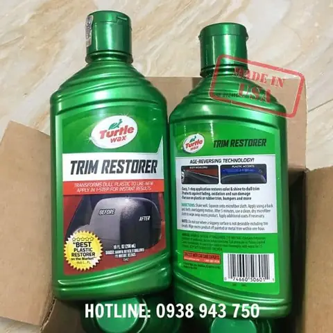 Phục Hồi Nhựa Nhám Turtle Wax Sản Xuất Ở Đâu