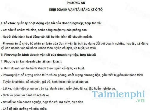 Hướng Dẫn Lập Phương Án Kinh Doanh Sửa Xe Ô Tô Hiệu Quả