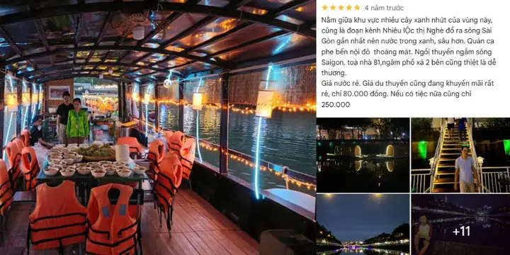 Cà Phê Du Thuyền Sài Gòn