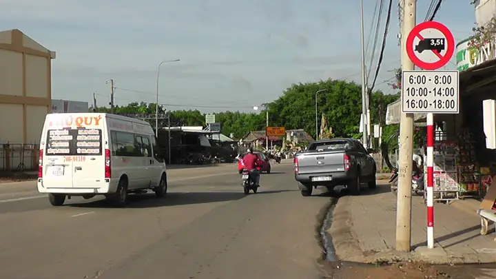 Các Loại Đường Cấm Xe Tải