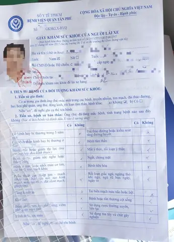 Khám Sức Khỏe Lái Xe Ô Tô, Kiểm Tra Thị Lực Cho Người Lái Xe