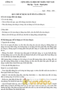 Quy Định Quản Lý Điều Hành Xe Ô Tô: Chủ Xe Cần Nắm Rõ