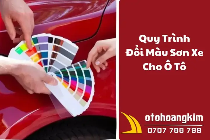 Tiến Hành Thay Đổi Màu Sắc Và Hoàn Tất Thủ Tục