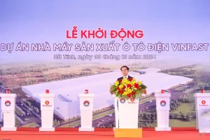 Khởi Động Dự Án Nhà Máy Sản Xuất Ô Tô Điện Vinfast Tại Hà Tĩnh
