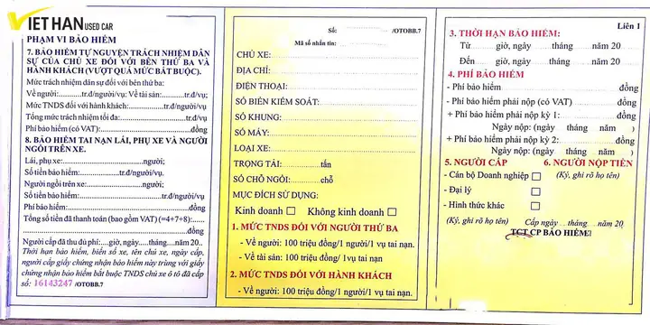 Quyền Lợi Về Bảo Hiểm Xe Ô Tô