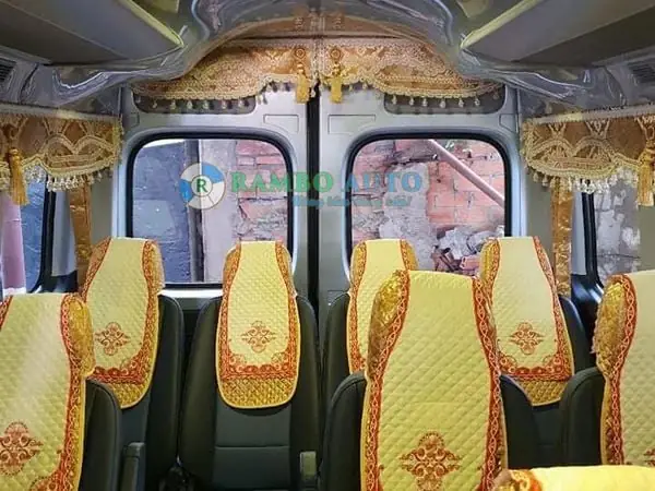 Tổng Hợp Các Mẫu Áo Ghế & Rèm Xe Hyundai Solati Đẹp Nhất