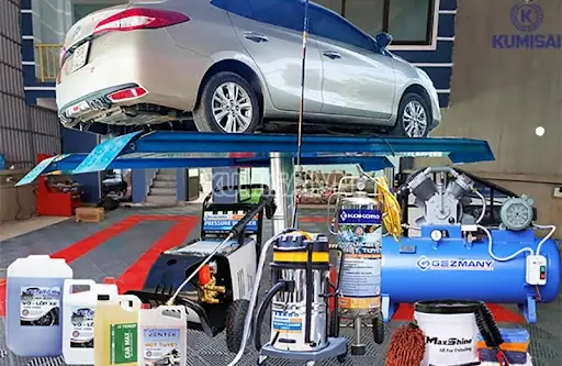 Một Số Trang Thiết Bị Cần Thiết Cho Tiệm Rửa Xe Khu Vực Bắc Từ Liêm