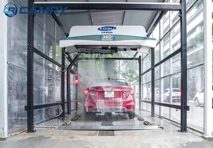 Ưu Điểm Hệ Thống Rửa Xe Tự Động