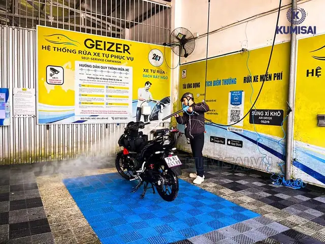 Rửa Xe Tự Phục Vụ Geizer Nha Trang 2
