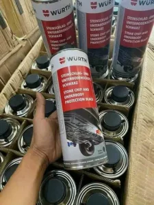 Sơn Phủ Gầm Wurth Là Sản Phẩm Chất Lượng Cao, Mang Lại Sự Bảo Vệ Toàn Diện Cho Gầm Xe Của Bạn. Với Công Nghệ Sản Xuất Tiên Tiến Từ Đức Và Xuất Xứ Từ Wurth Đài Loan, Sản Phẩm Này Không Chỉ Chống Rỉ Sét Mà Còn Giảm Tiếng Ồn Hiệu Quả, Mang Đến Trải Nghiệm Lái Xe Êm Ái Và An Toàn Hơn.