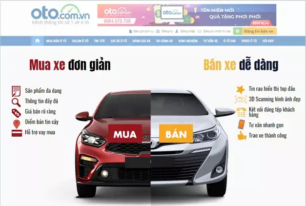 Oto.com.vn - Web Mua Bán Oto Sá» 1 Viá»t Nam Mang Láº¡i Gì Cho Báº¡n?
