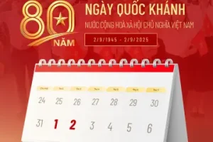 Thông Báo Lịch Nghỉ Lễ Quốc Khánh 2/9/2025 – Nissan Giải Phóng