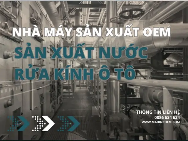 Sản Xuất Nước Rửa Kính Xe Ô Tô