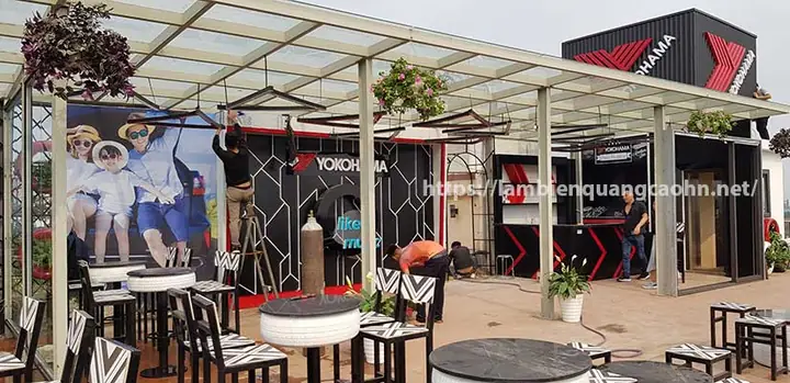 Lambienquangcaohn.net Tự Sản Xuất Và Lắp Đặt 95% Khối Lượng Công Việc Thi Công Showroom, Shop