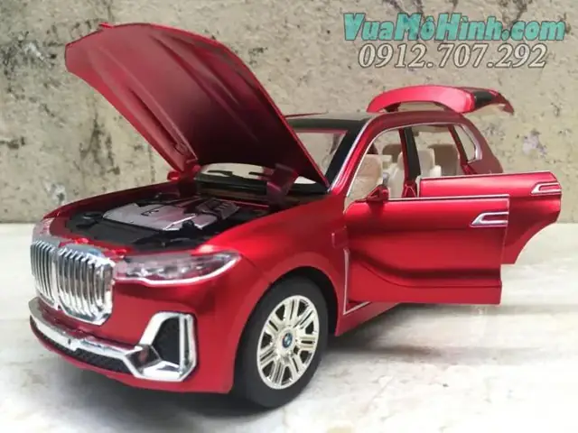 Mô Hình Tĩnh Diecast Siêu Xe Ô Tô Bmw X7 Tỷ Lệ 1:24 , Đồ Chơi Xe Hơi 4 Bánh Oto Thu Nhỏ Bằng Kim Loại Mô Hình Tĩnh Diecast Siêu Xe Ô Tô Bmw X7 Tỷ Lệ 1:24 , Đồ Chơi Xe Hơi 4 Bánh Oto Thu Nhỏ Bằng Kim Loại