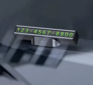 Bảng Số Điện Thoại Gắn Taplo Ô Tô Bộ Số Nam Châm