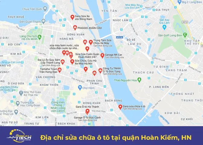 Địa Chỉ Sửa Chữa Ô Tô Tại Quận Hoàn Kiếm, Hà Nội