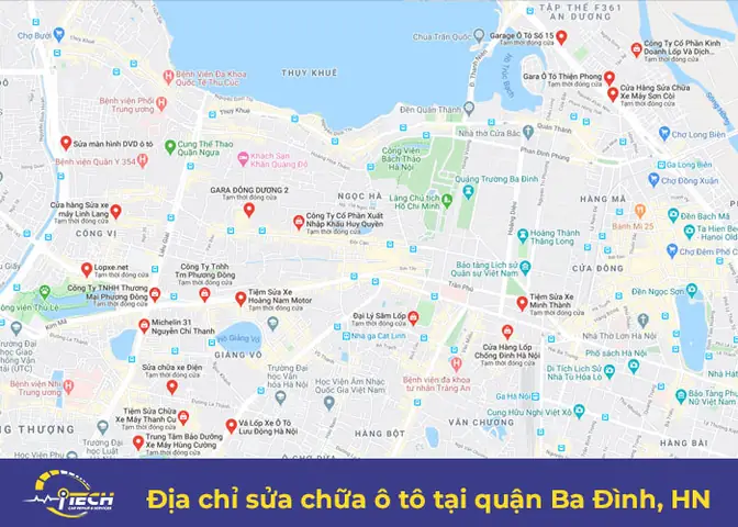 Địa Chỉ Sửa Chữa Ô Tô Tại Hà Nội,quận Ba Đình